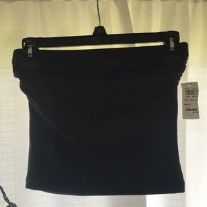 Zenana Outfitters Gray Crop Tube Top